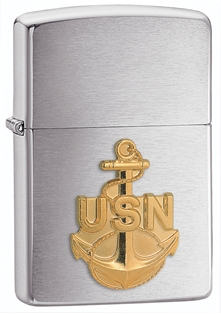 Zippo - #280ANC US Navy EmblemLighter 